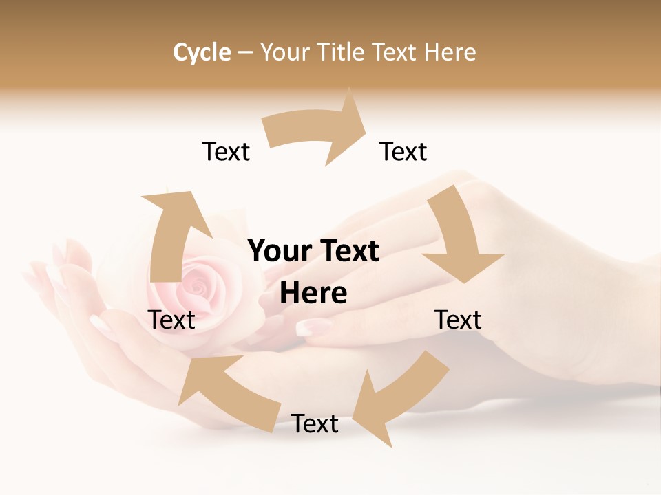 Hand Woman Female PowerPoint Template