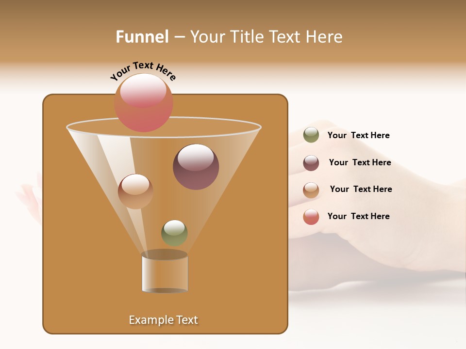 Hand Woman Female PowerPoint Template