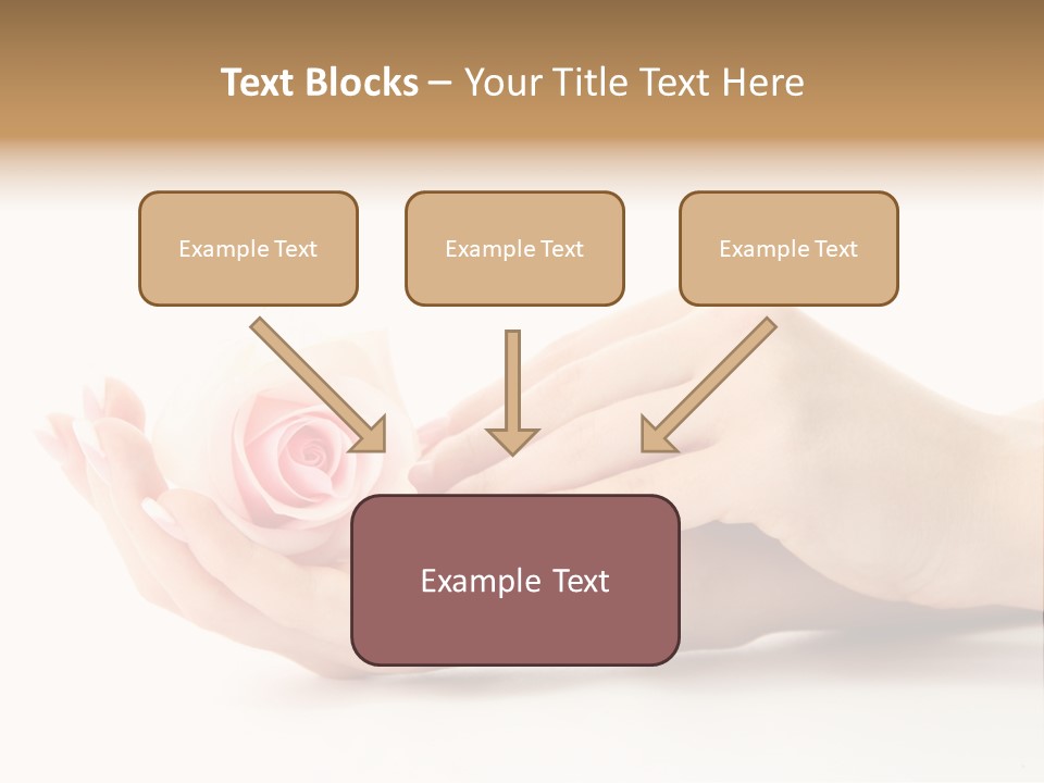 Hand Woman Female PowerPoint Template