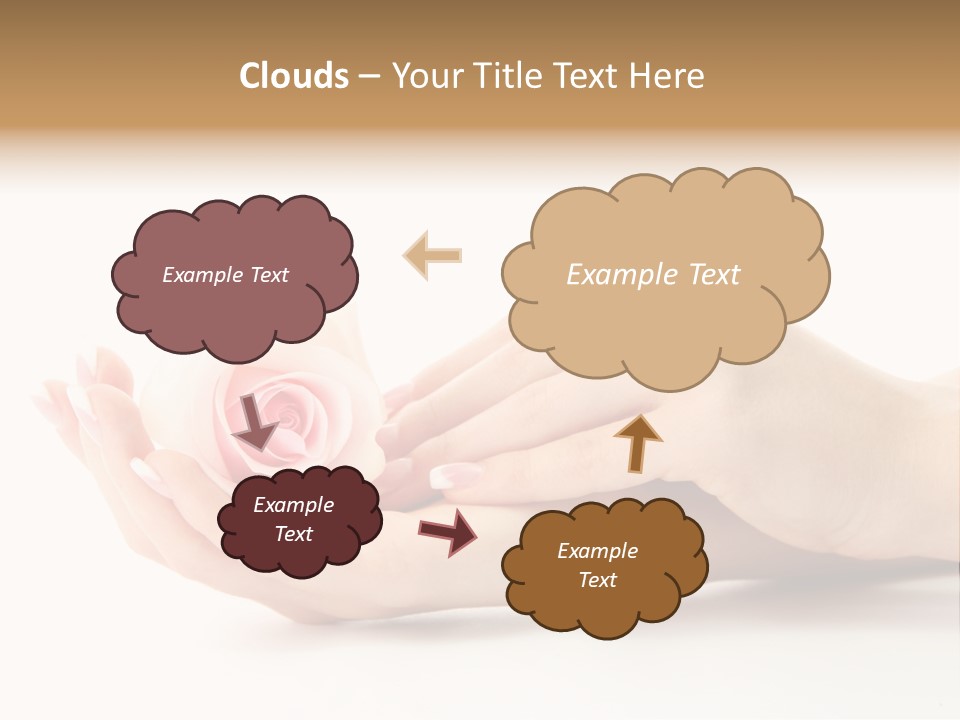 Hand Woman Female PowerPoint Template