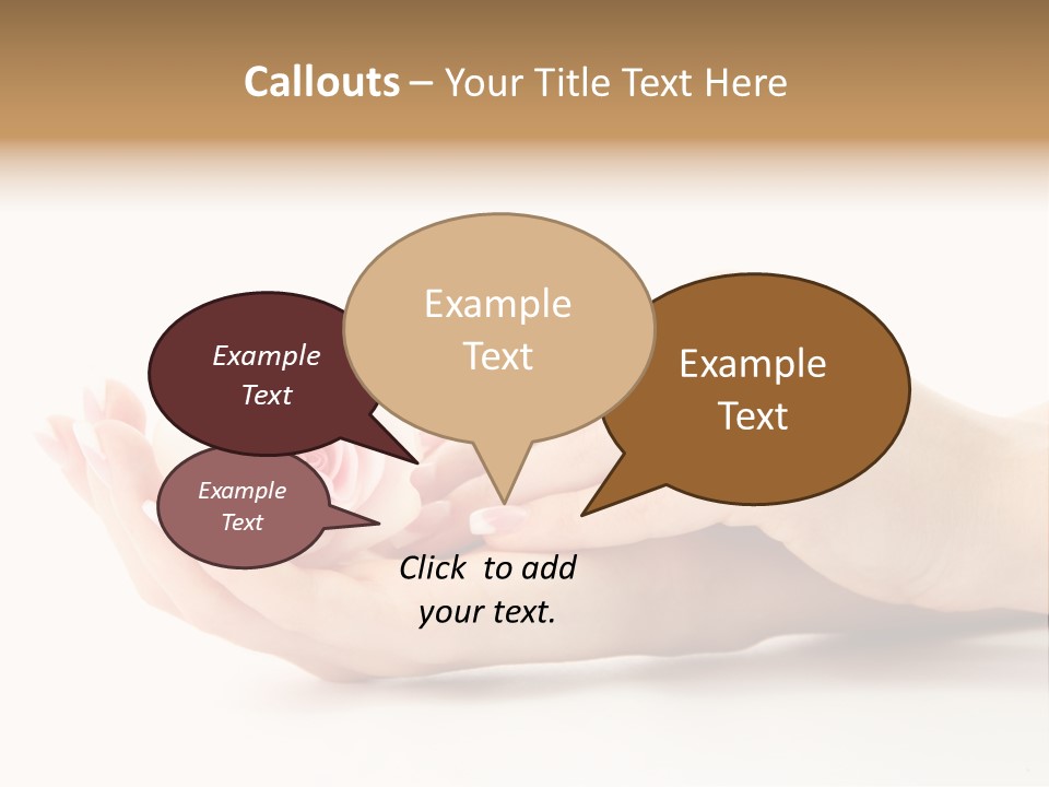 Hand Woman Female PowerPoint Template