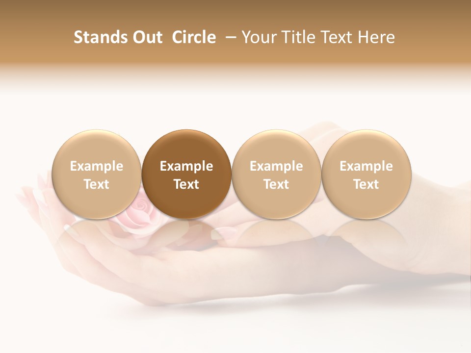 Hand Woman Female PowerPoint Template