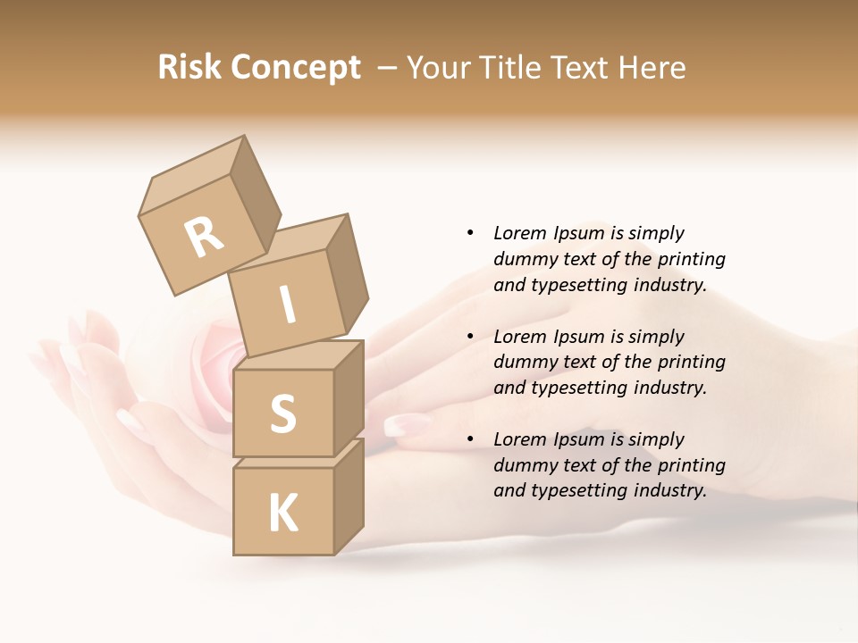 Hand Woman Female PowerPoint Template