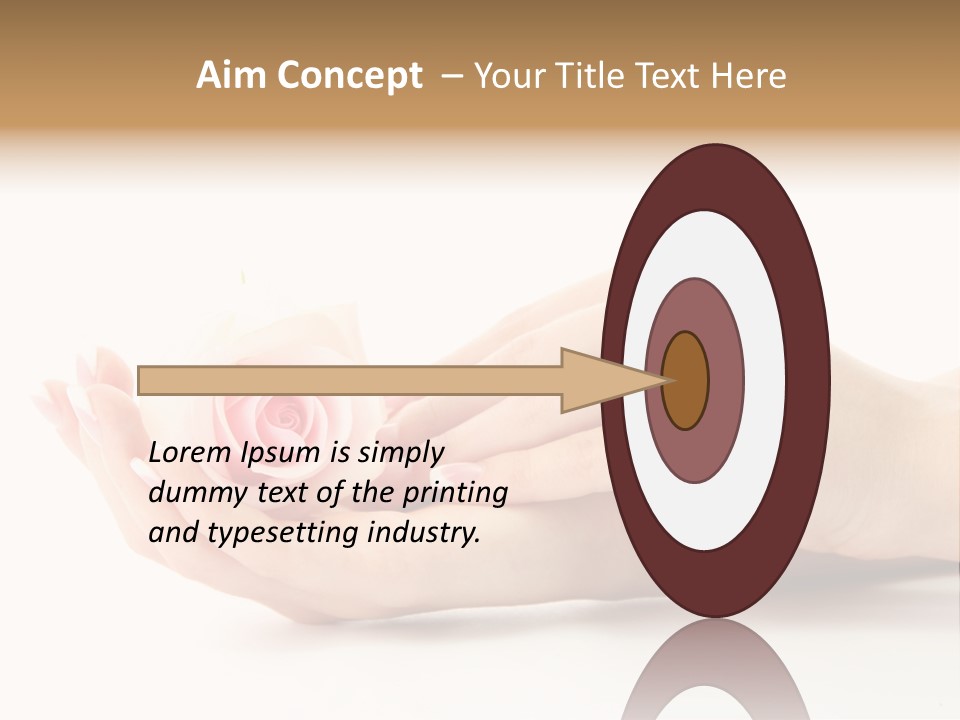 Hand Woman Female PowerPoint Template