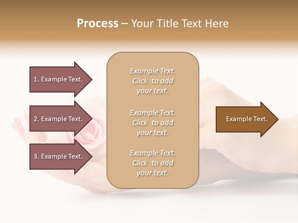 Hand Woman Female PowerPoint Template