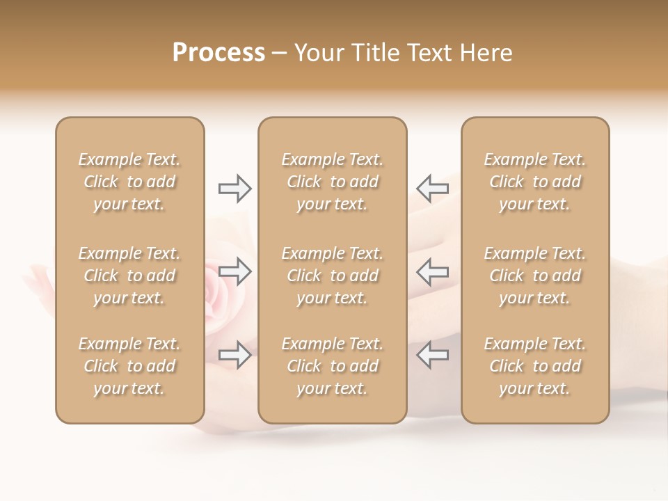 Hand Woman Female PowerPoint Template