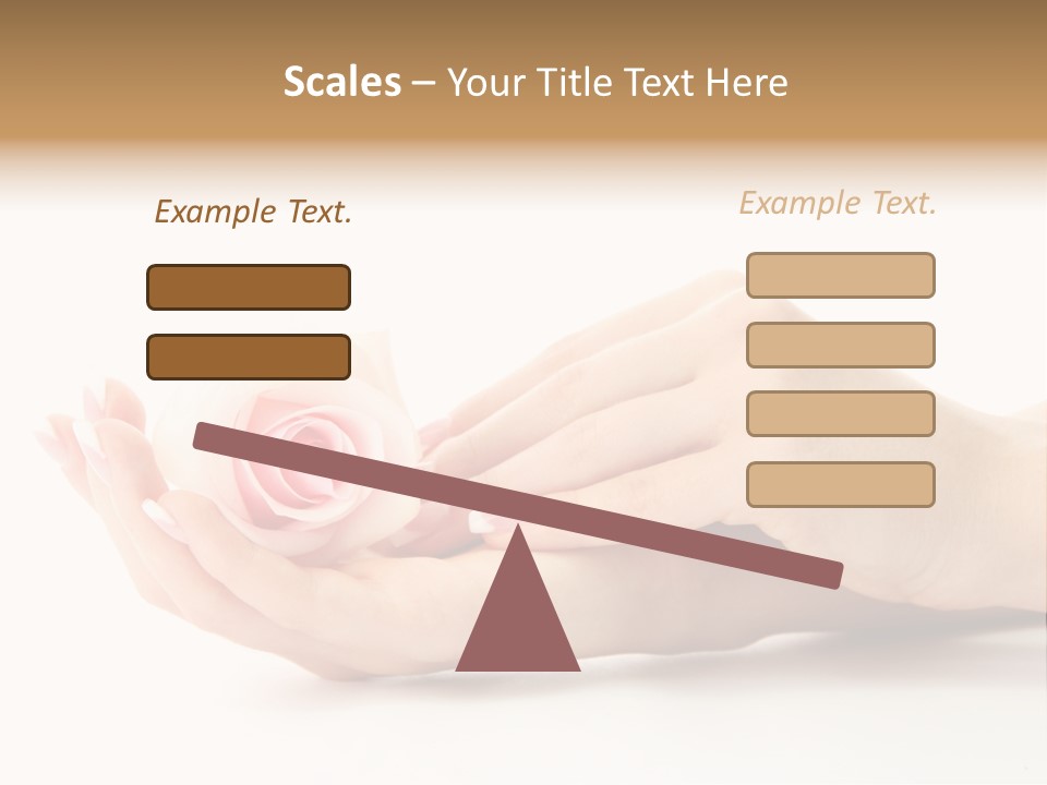 Hand Woman Female PowerPoint Template