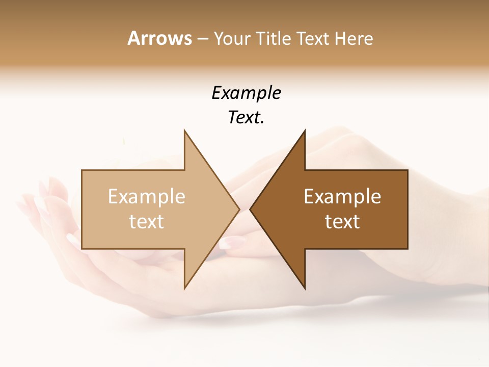 Hand Woman Female PowerPoint Template