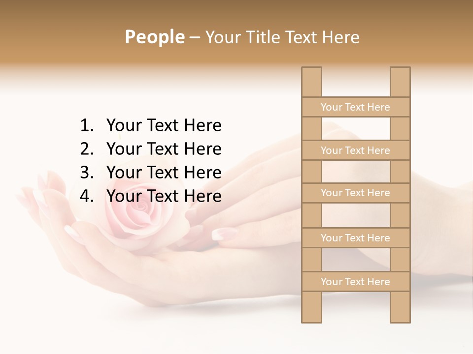 Hand Woman Female PowerPoint Template