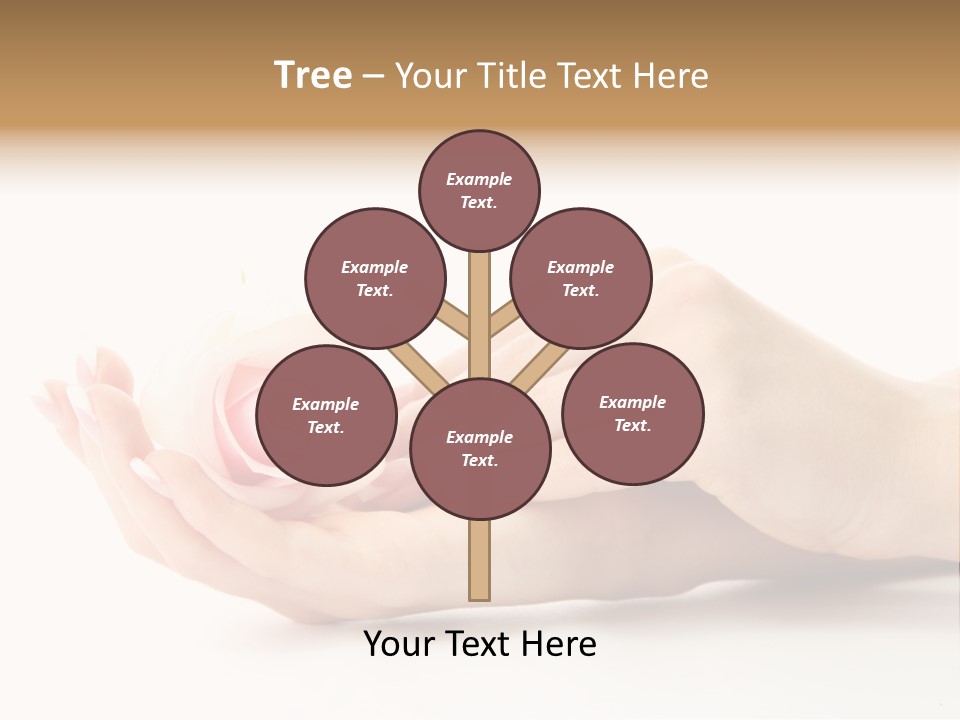 Hand Woman Female PowerPoint Template