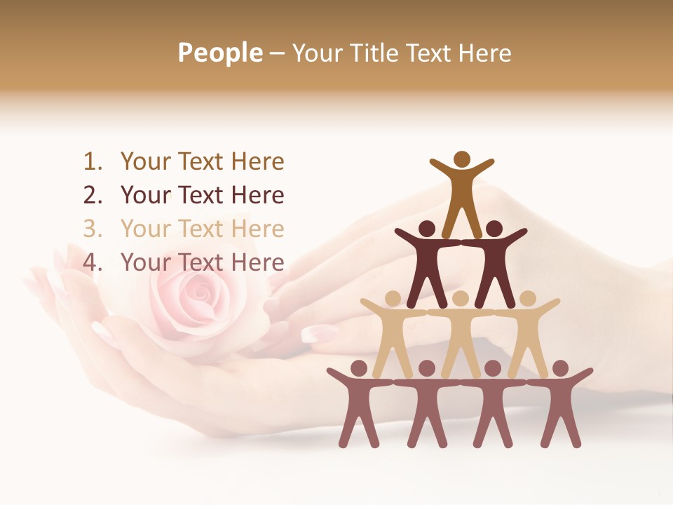 Hand Woman Female PowerPoint Template