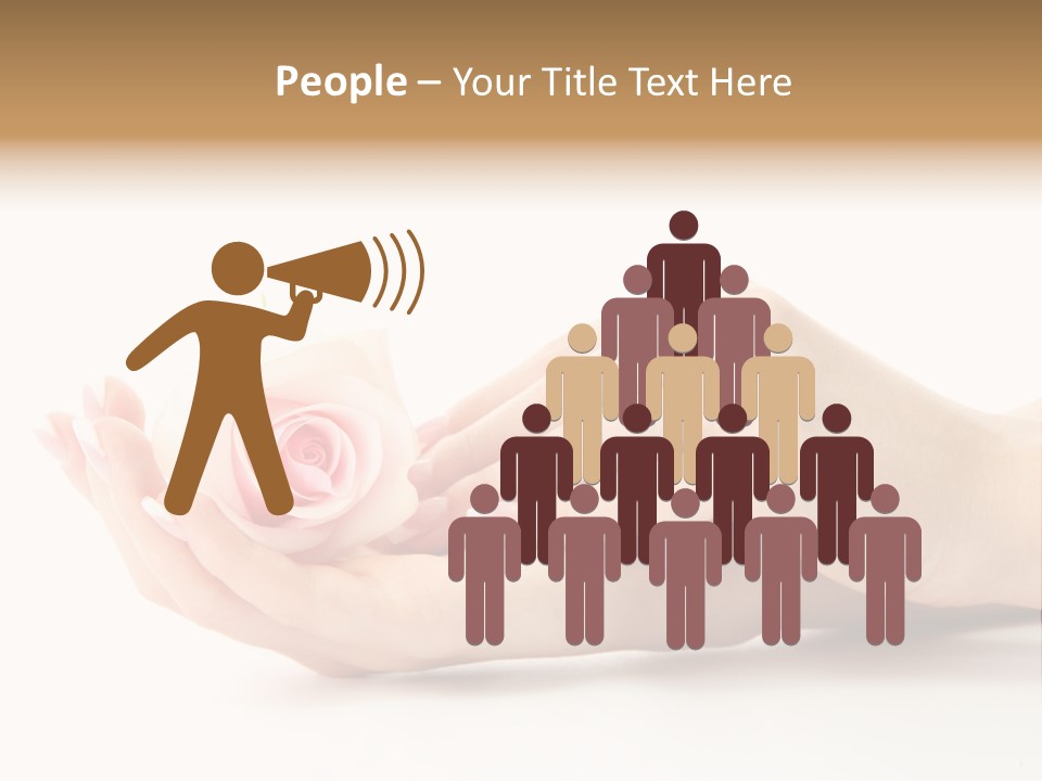 Hand Woman Female PowerPoint Template