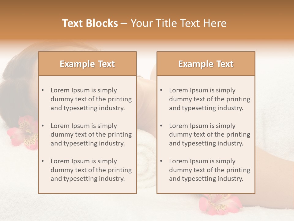 Body Cosmetics Skin PowerPoint Template