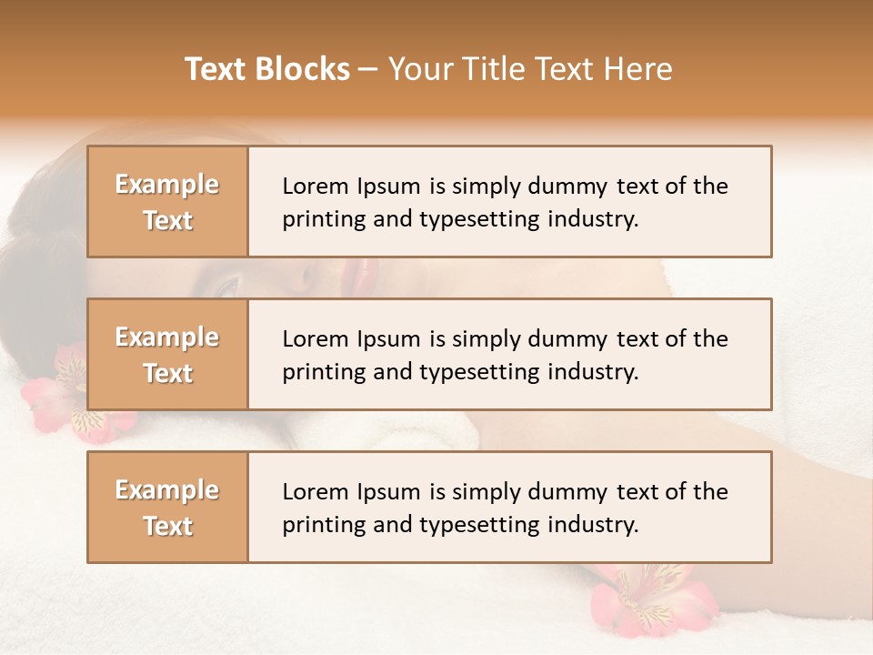 Body Cosmetics Skin PowerPoint Template