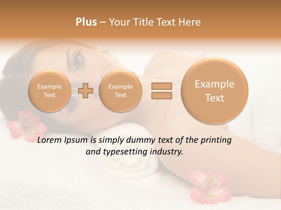 Body Cosmetics Skin PowerPoint Template