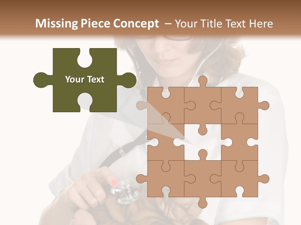 Face Tiny Toddler PowerPoint Template