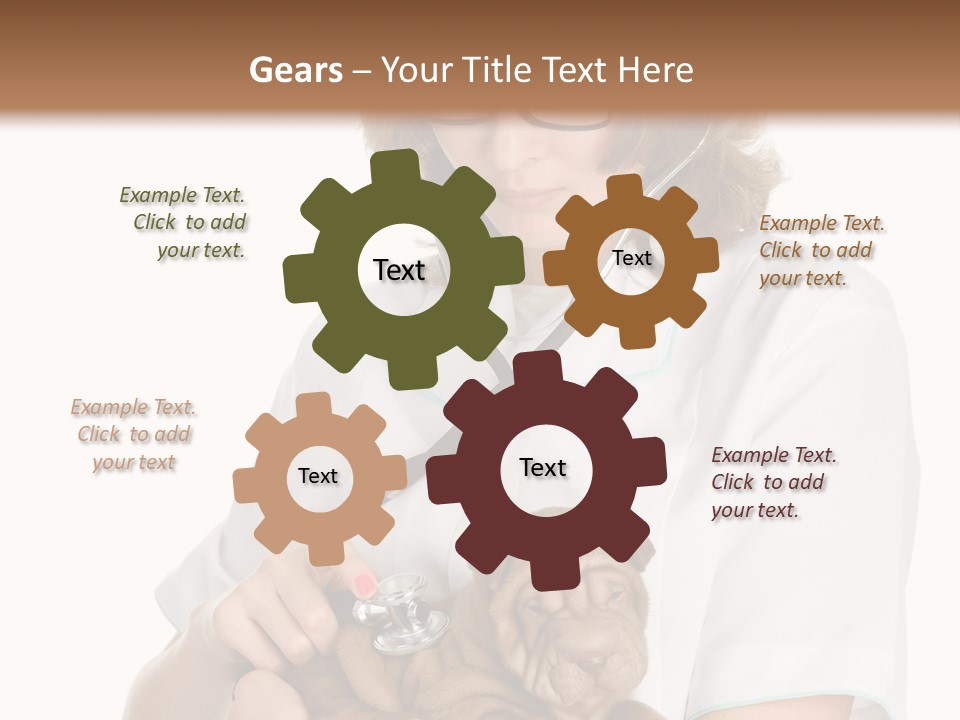 Face Tiny Toddler PowerPoint Template