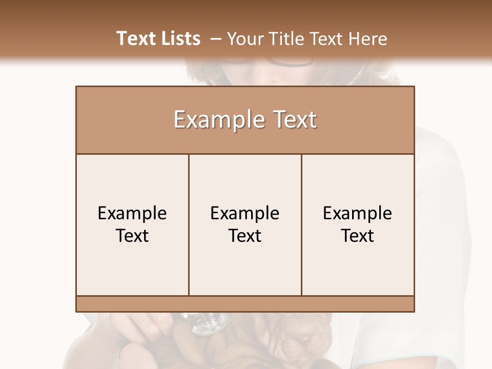Face Tiny Toddler PowerPoint Template