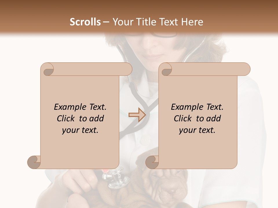 Face Tiny Toddler PowerPoint Template