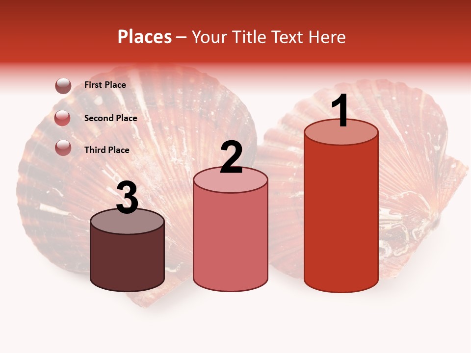 Red Background Closeup PowerPoint Template