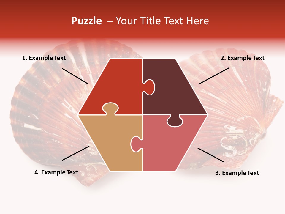 Red Background Closeup PowerPoint Template