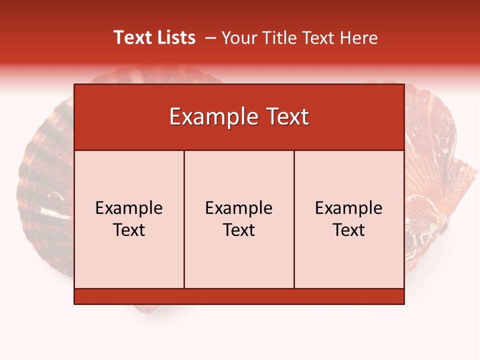 Red Background Closeup PowerPoint Template