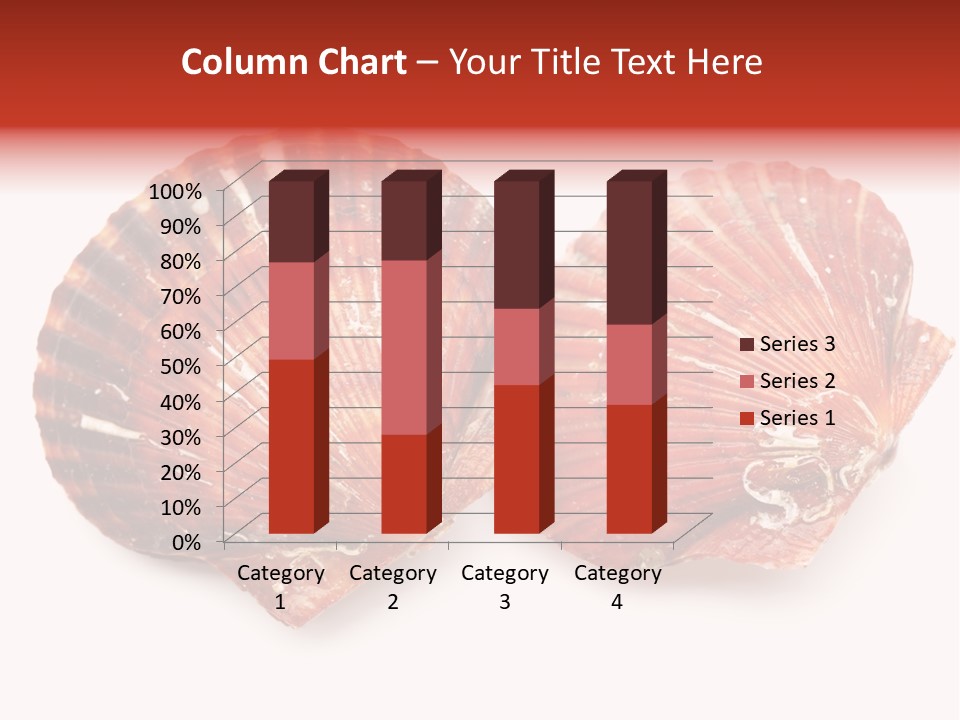 Red Background Closeup PowerPoint Template
