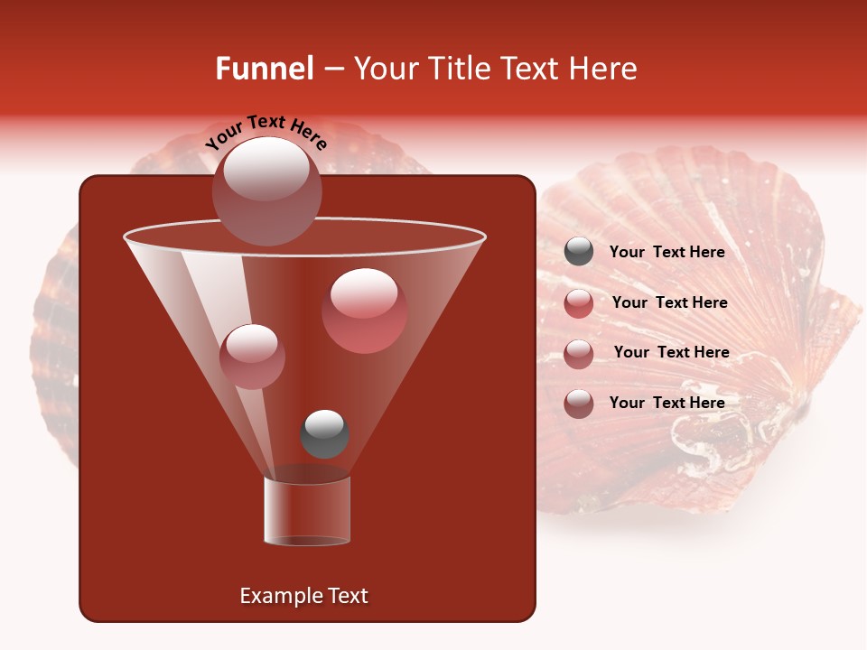 Red Background Closeup PowerPoint Template