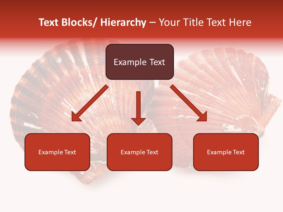 Red Background Closeup PowerPoint Template