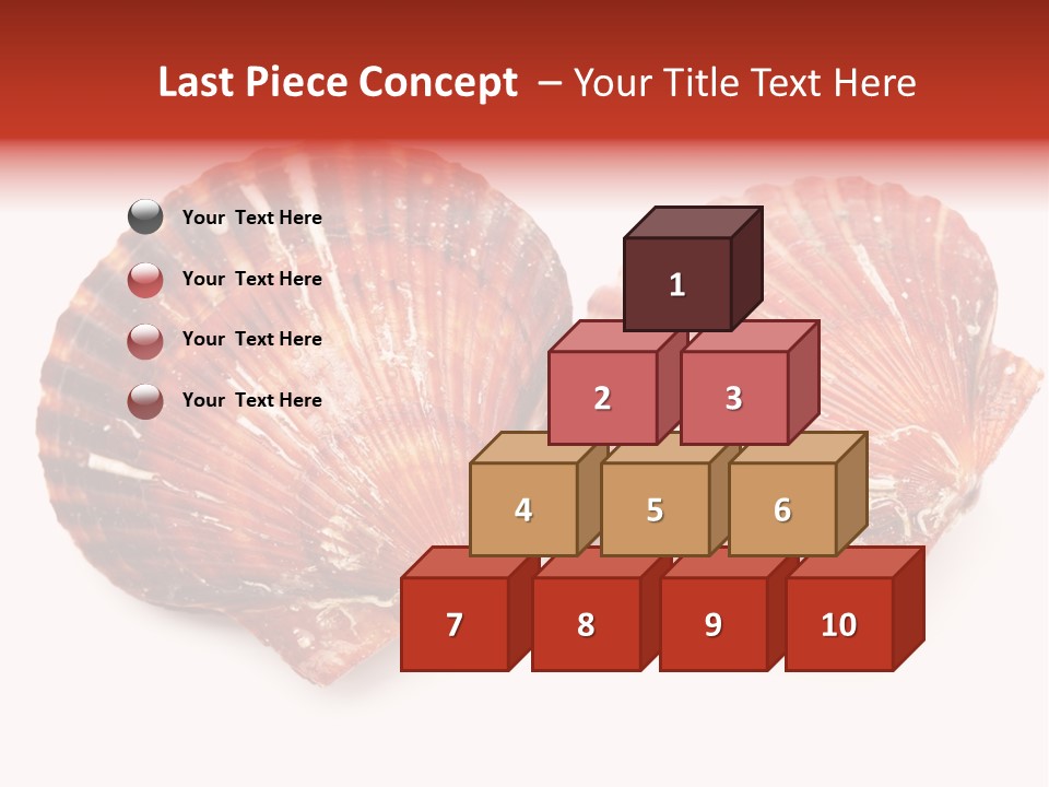 Red Background Closeup PowerPoint Template