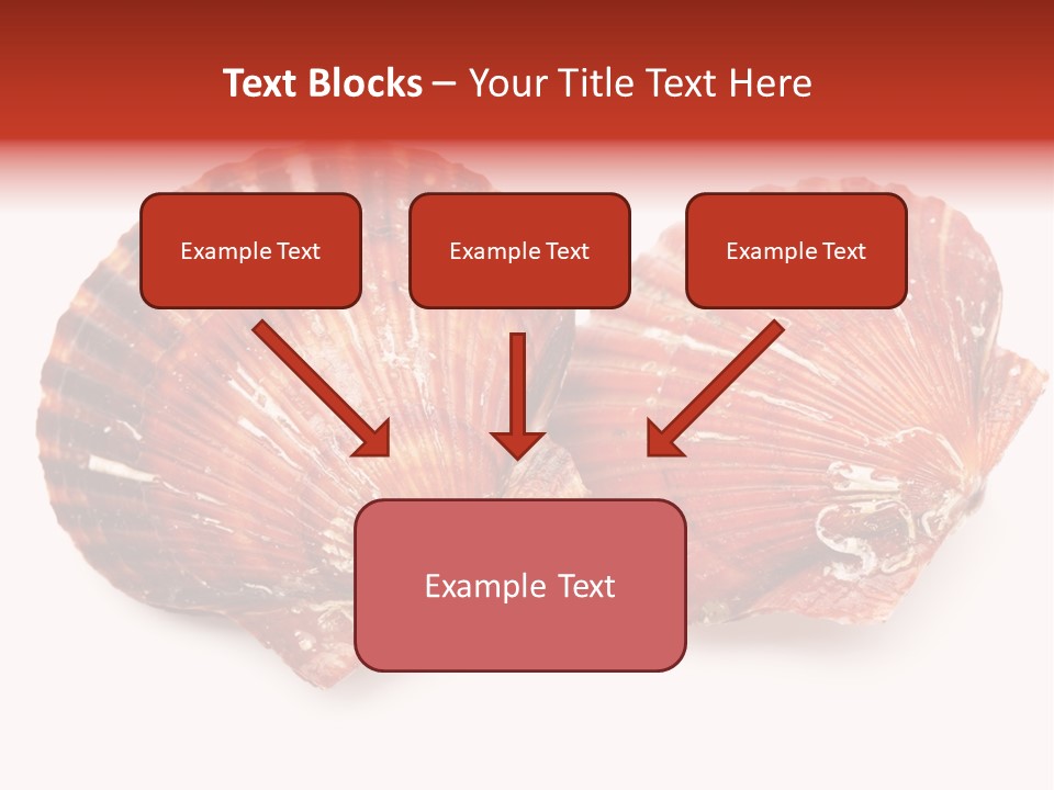 Red Background Closeup PowerPoint Template