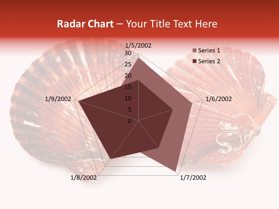 Red Background Closeup PowerPoint Template