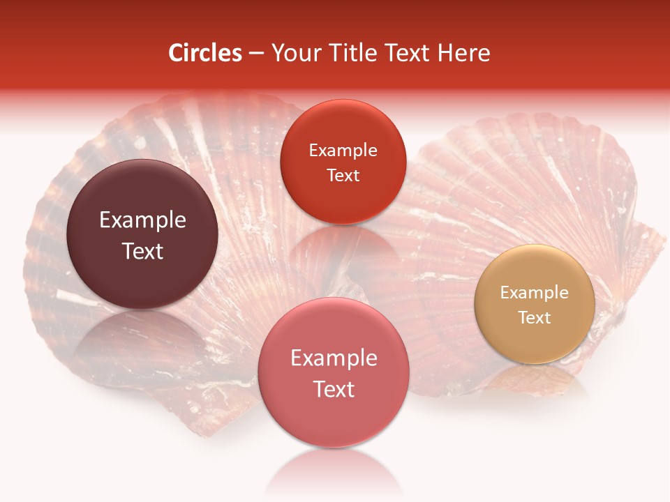 Red Background Closeup PowerPoint Template