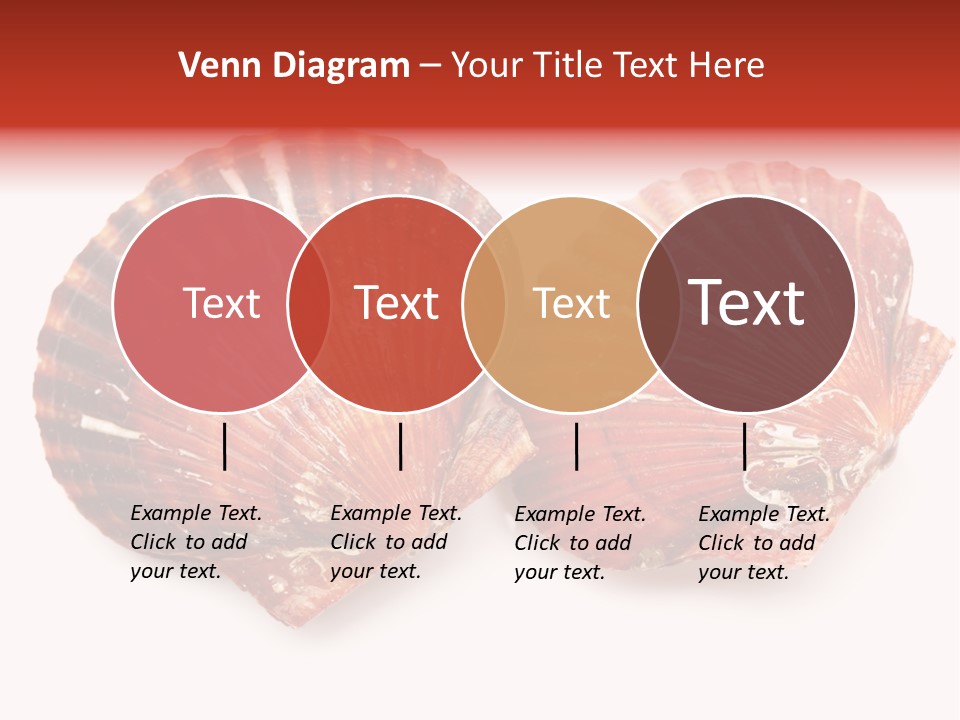 Red Background Closeup PowerPoint Template