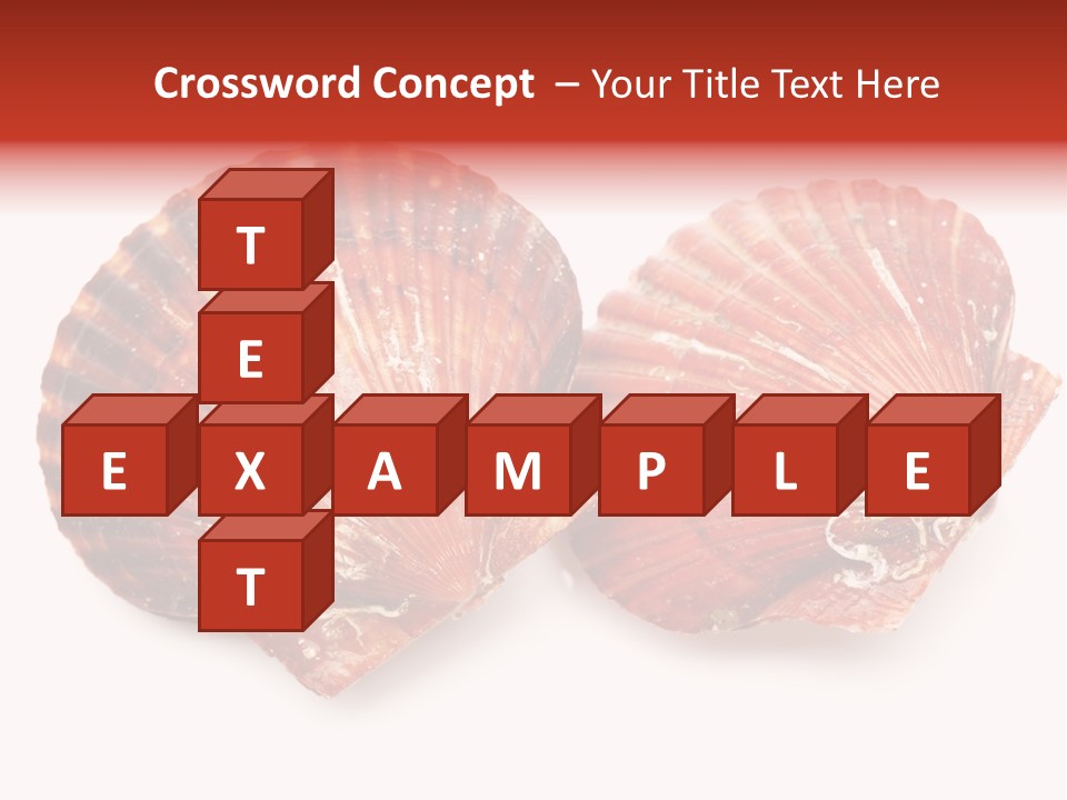 Red Background Closeup PowerPoint Template