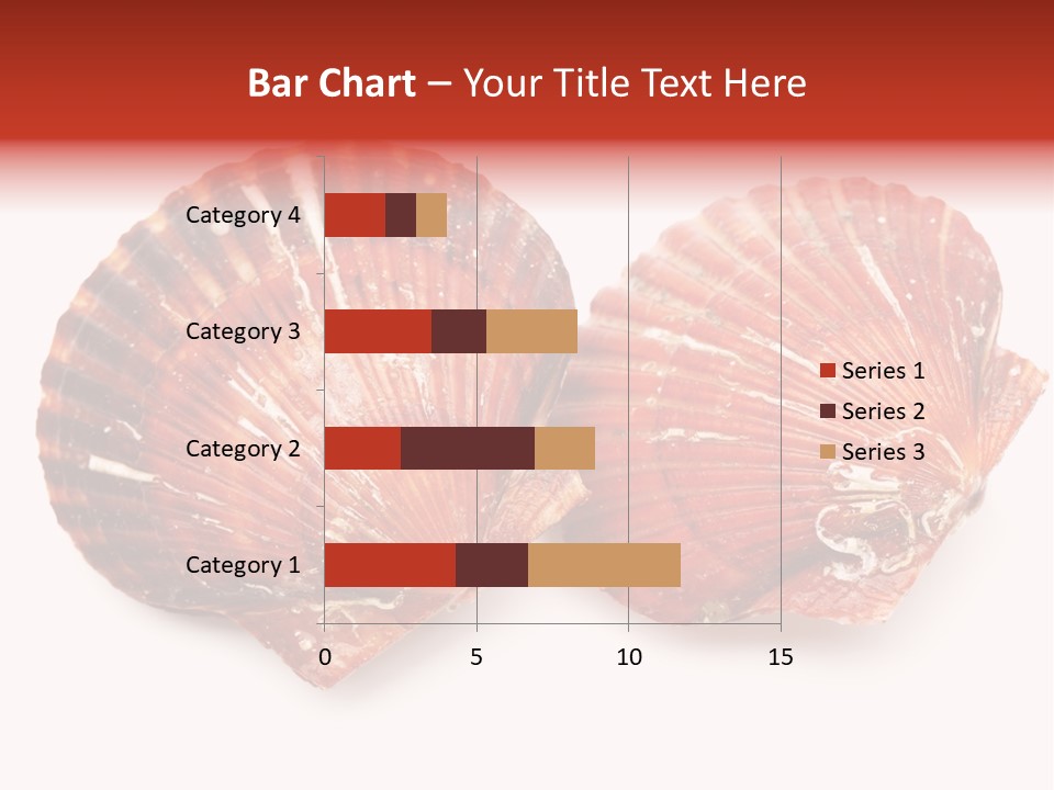Red Background Closeup PowerPoint Template