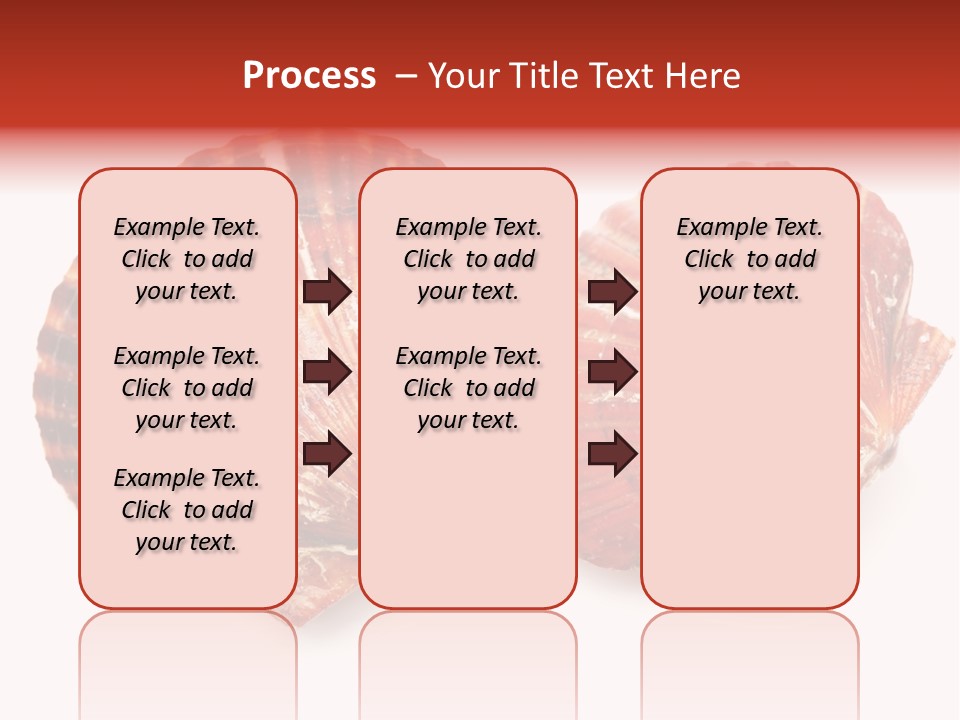 Red Background Closeup PowerPoint Template