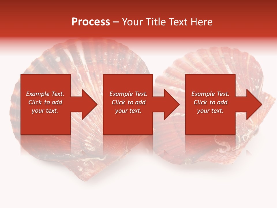 Red Background Closeup PowerPoint Template