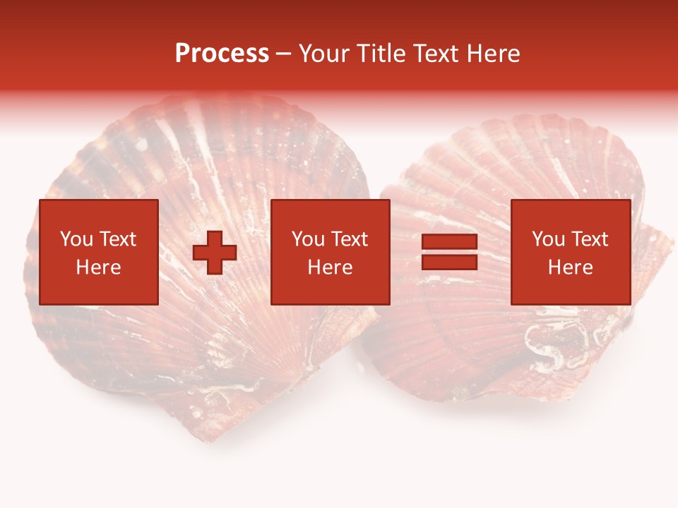 Red Background Closeup PowerPoint Template