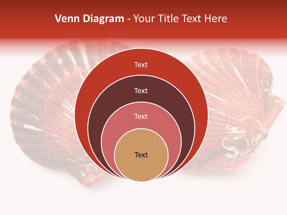 Red Background Closeup PowerPoint Template