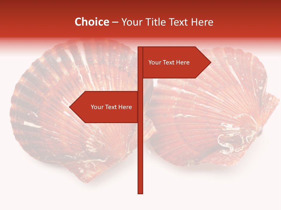 Red Background Closeup PowerPoint Template