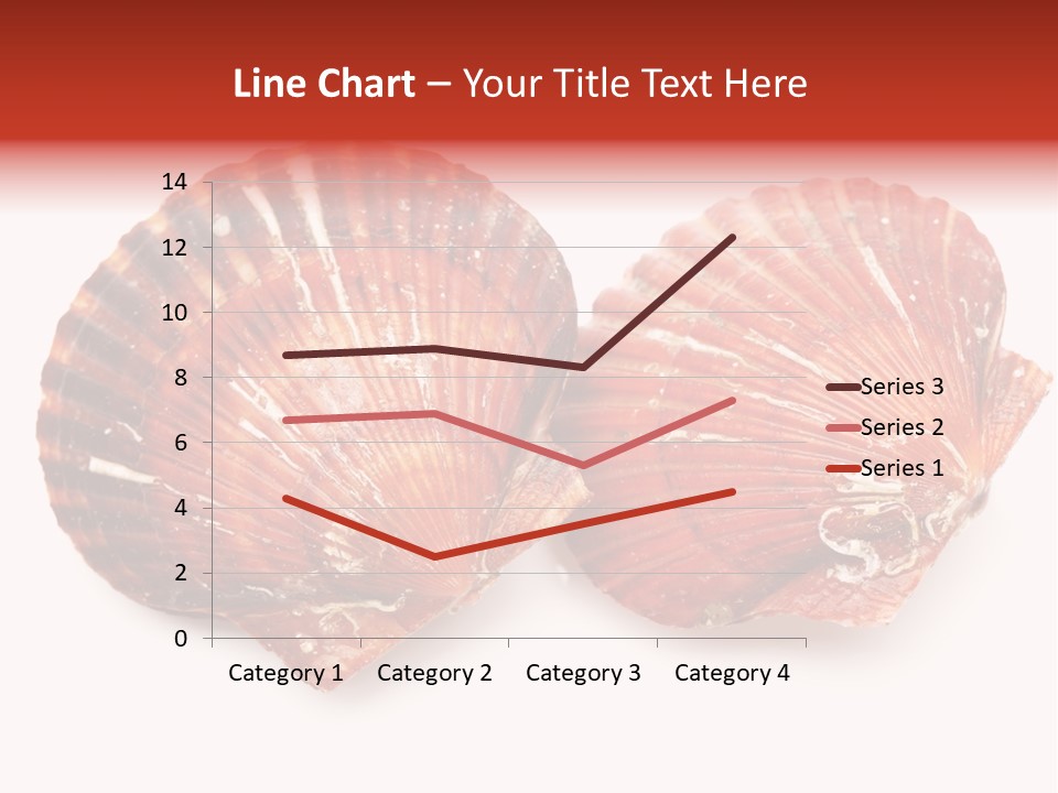 Red Background Closeup PowerPoint Template