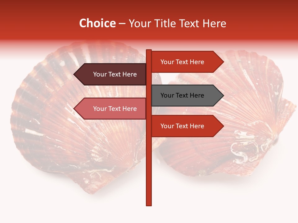 Red Background Closeup PowerPoint Template