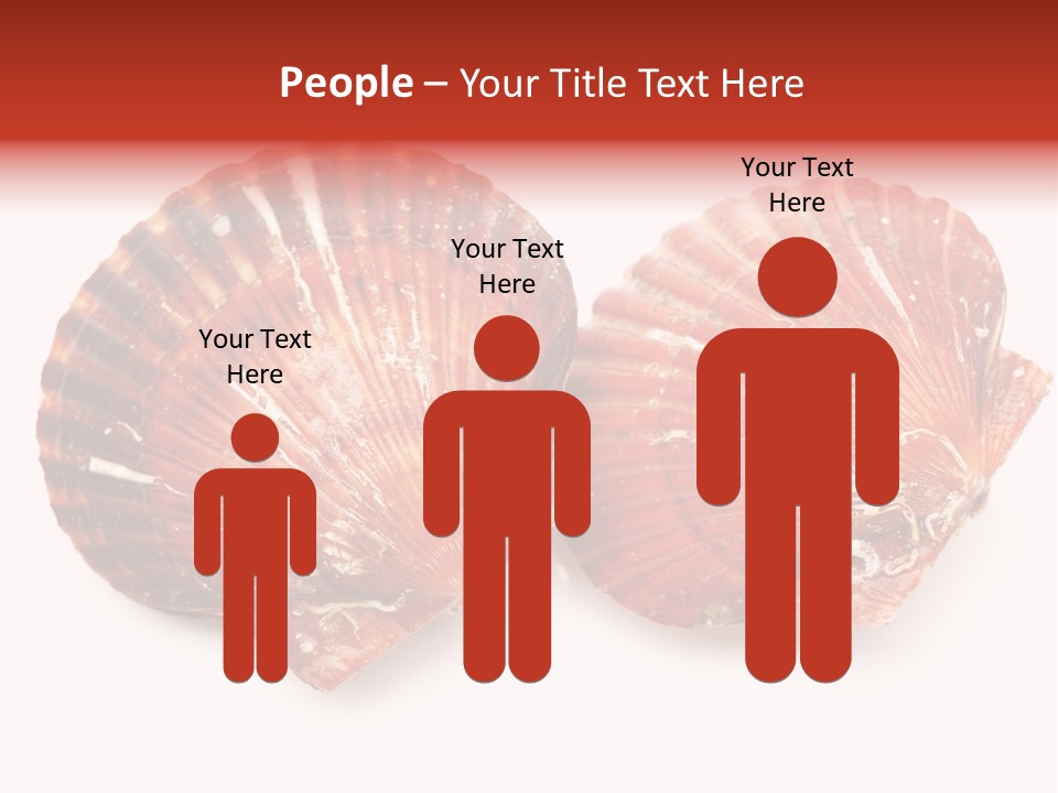 Red Background Closeup PowerPoint Template