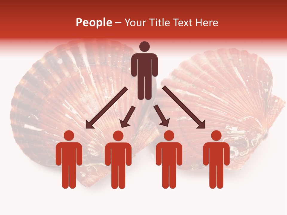 Red Background Closeup PowerPoint Template