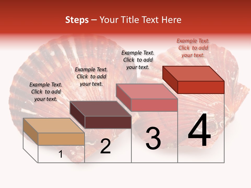Red Background Closeup PowerPoint Template