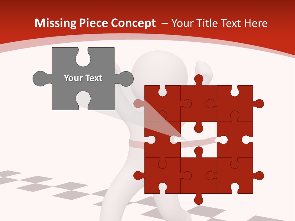 Best Challenger Person PowerPoint Template