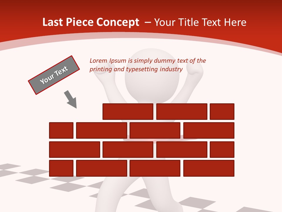 Best Challenger Person PowerPoint Template