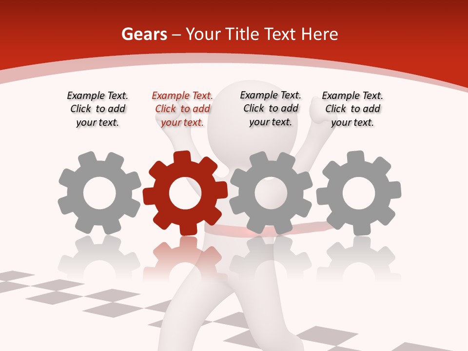 Best Challenger Person PowerPoint Template