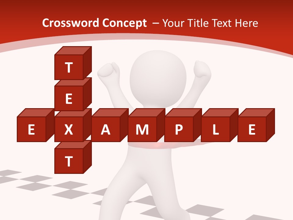 Best Challenger Person PowerPoint Template